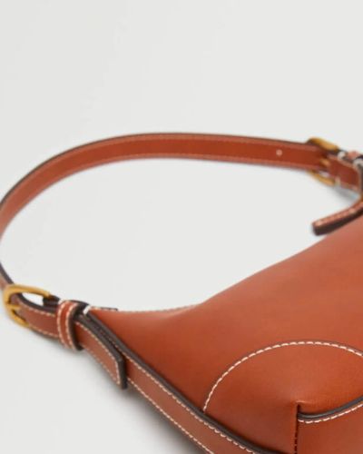 Leather effect baguette bag (Demo)